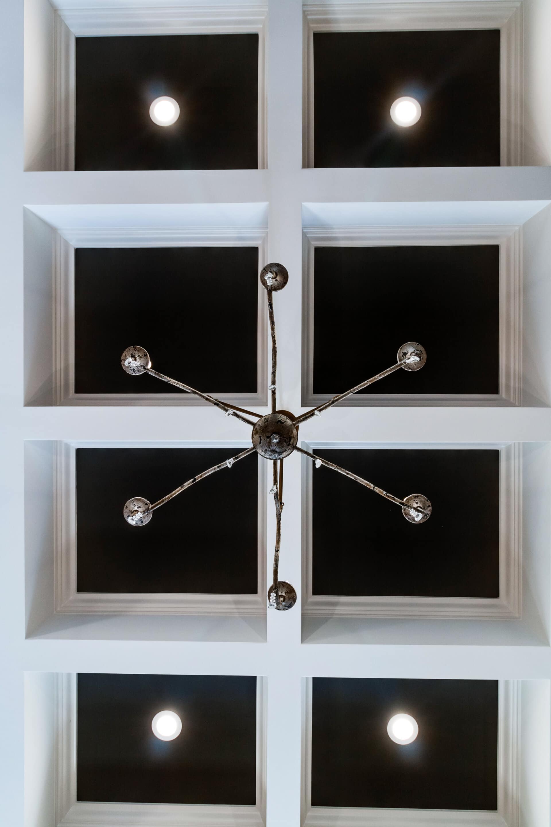 cypress view passion home coffered ceiling