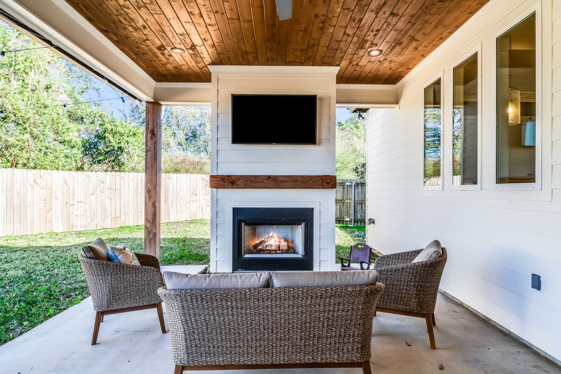 cypress view passion home rear porch